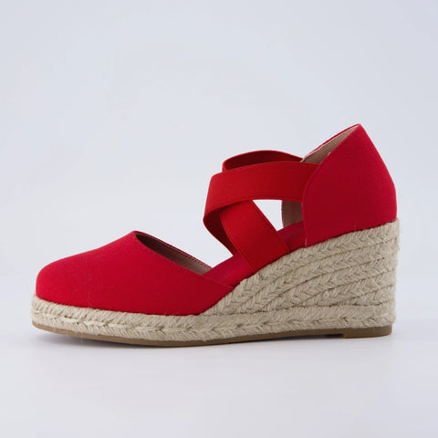 Chica Espadrille Wedge Sandals