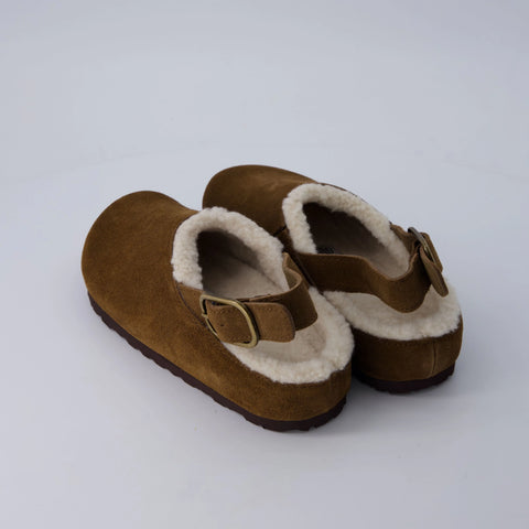 Luz Suede Clogs