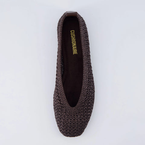 Gilt Woven Ballet Flats