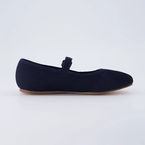 Petal Mary Jane Knit Flat