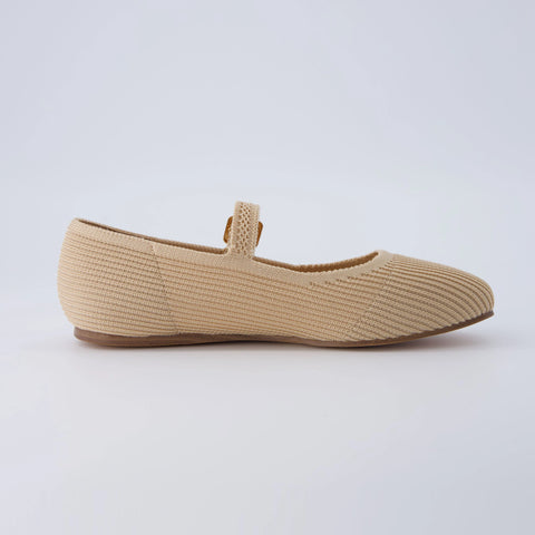 Petal Mary Jane Knit Flat