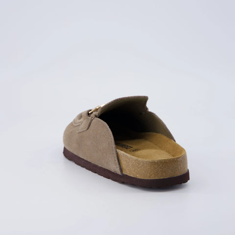 Cliff Suede Clog Mules