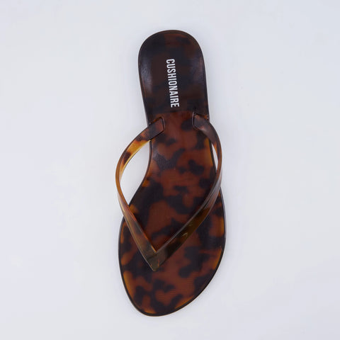 Aqua Jelly Flip Flops