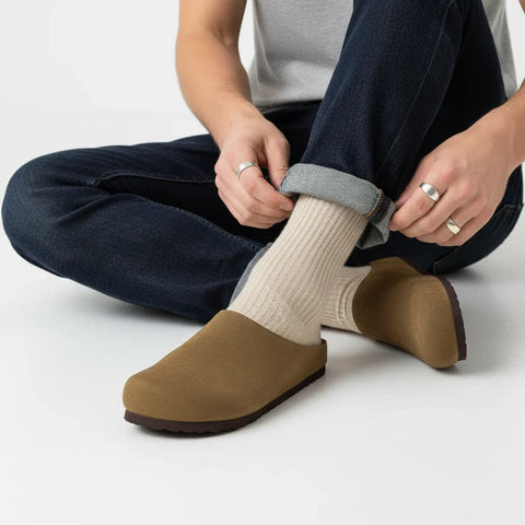 Heath Men's Leather Clogs