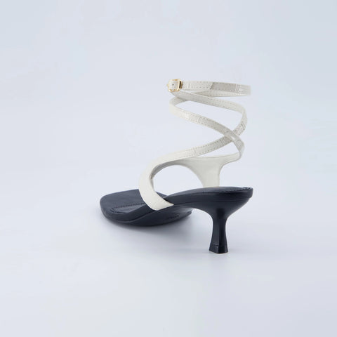 Martini Strappy Kitten Heel Sandal