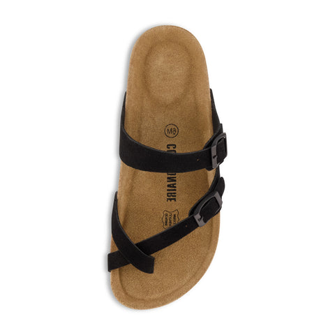 Luna Cork Footbed Sandal Suedes
