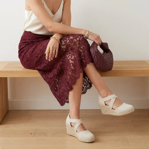 Chica Espadrille Wedge Sandals
