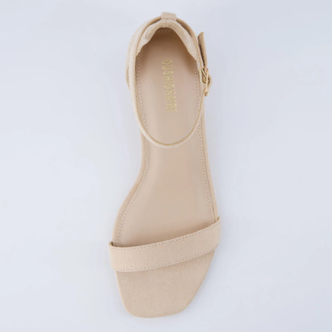 Solo Kitten Heel Sandal
