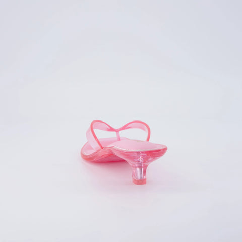 Riot Jelly Thong Kitten Heels